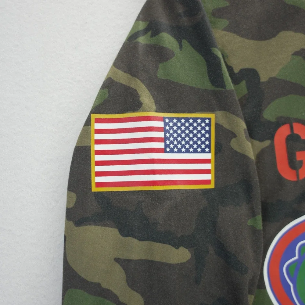 Florida Gators‎ Camo Air Jordan Long Sleeve Shirt Mens Small Dri-Fit Flag